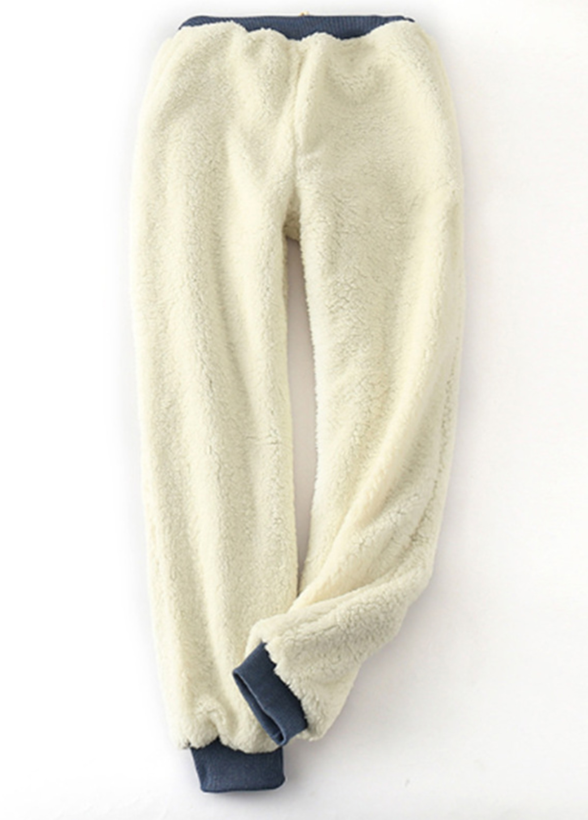 Jogger Plush Drawastring High Waisted Pants